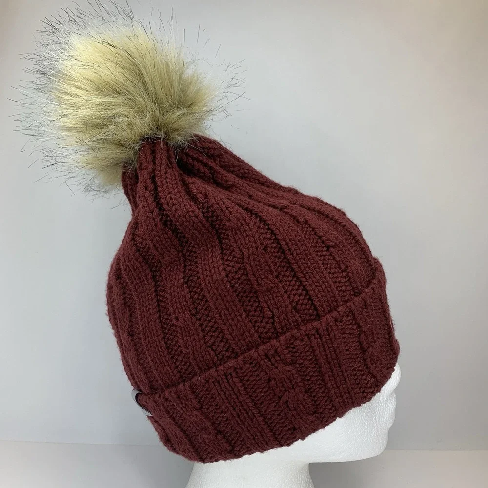 TSU Texas Southern University Toboggan Beanie OSFM Winter Pom Knit Hat Cap